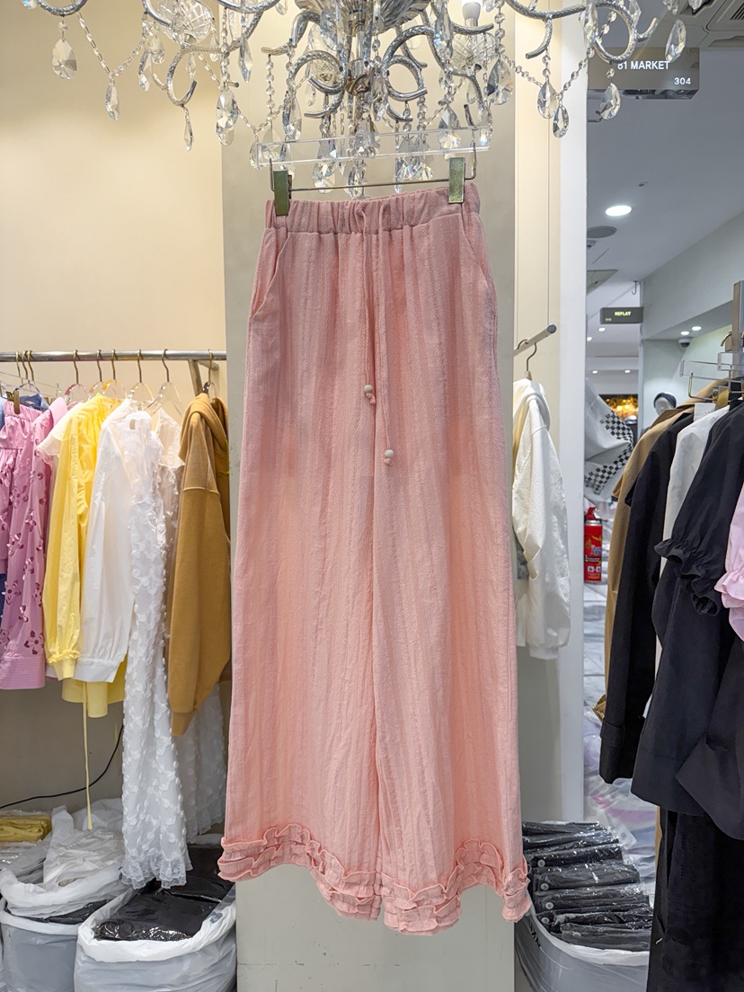 81 MARKET-L韓國直郵女裝新品休閑人氣推薦26春夏休閑褲81 MARKET-L休閑褲圖色2