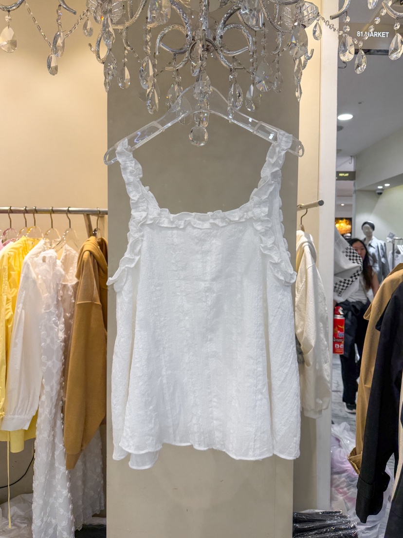 81 MARKET-L韓國直郵實拍女裝新品26春夏職業時尚吊帶背心81 MARKET-L吊帶/背心