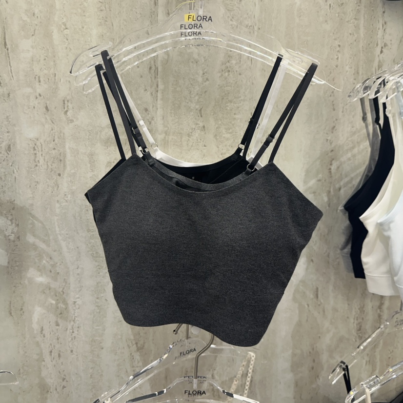 FLORAL-P韓國代購女裝新款職業26春夏推薦休閑時尚內衣文胸FLORAL-P內衣/文胸圖色3墨色