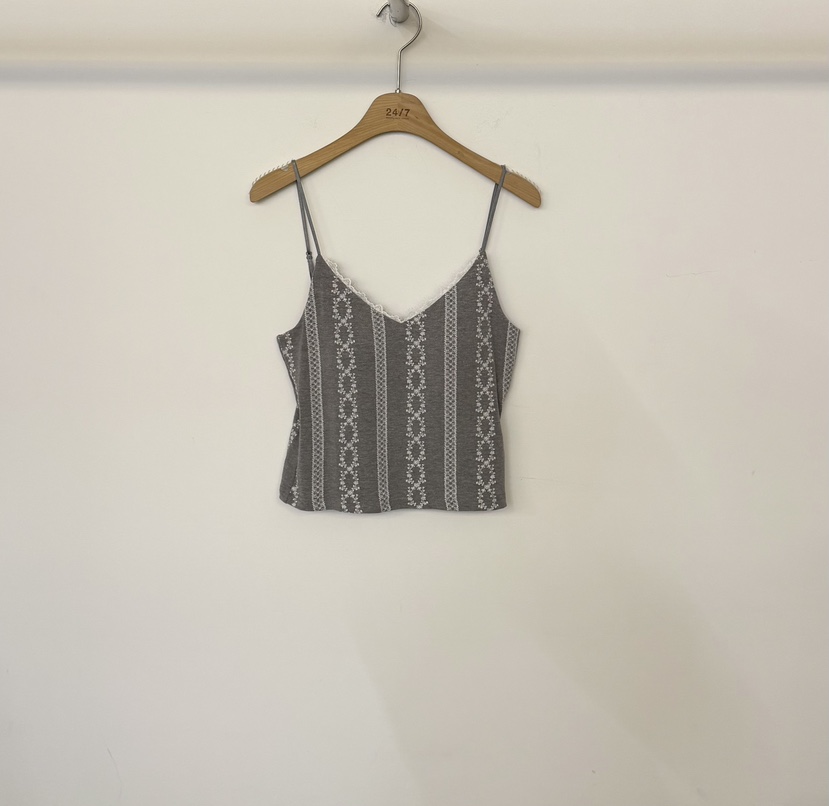 TWENTY FOUR SEVEN24-7韓國東大門直郵女士新品推薦吊帶背心蕾絲TEWNTY FOUR SEVEN24-7吊帶/背心圖色1