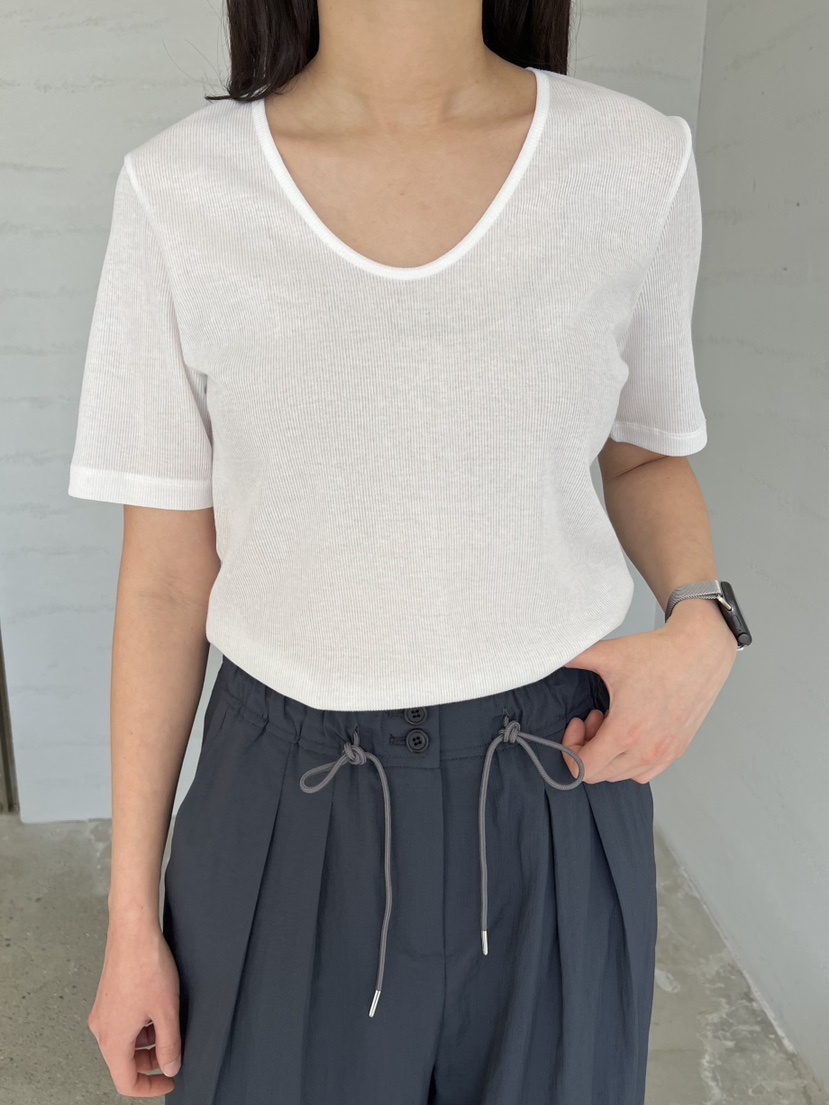 URBANE cloth韓國直郵女士新款26春夏職業推薦時尚人氣T恤URBANE clothT恤