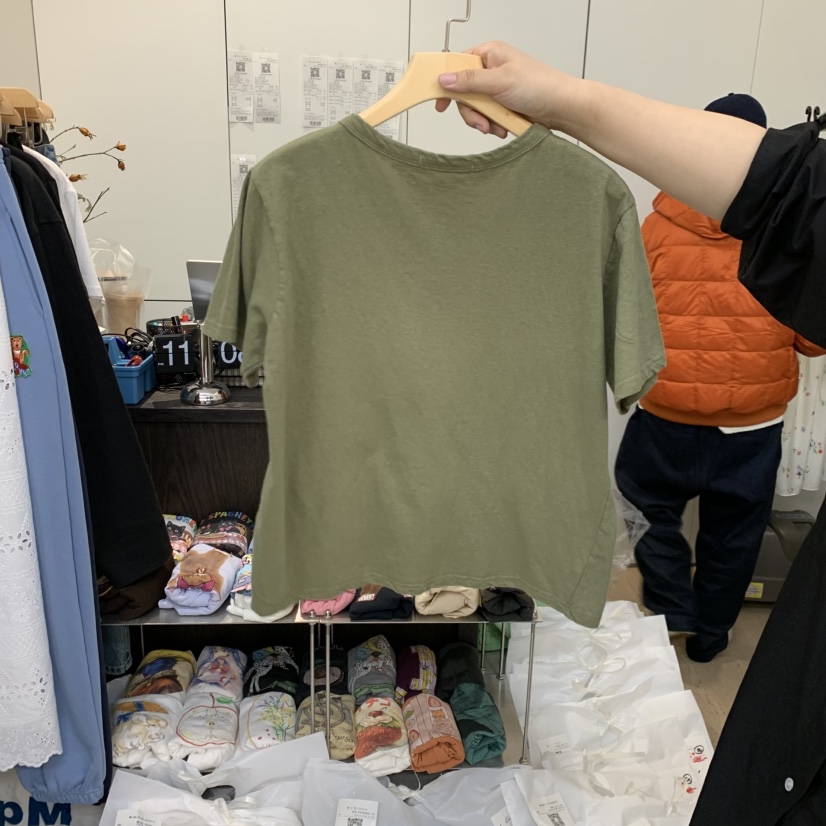 DOHWAJI韓國東大門直郵女士新款熱賣職業26春夏時尚休閑T恤DOHWAJIT恤