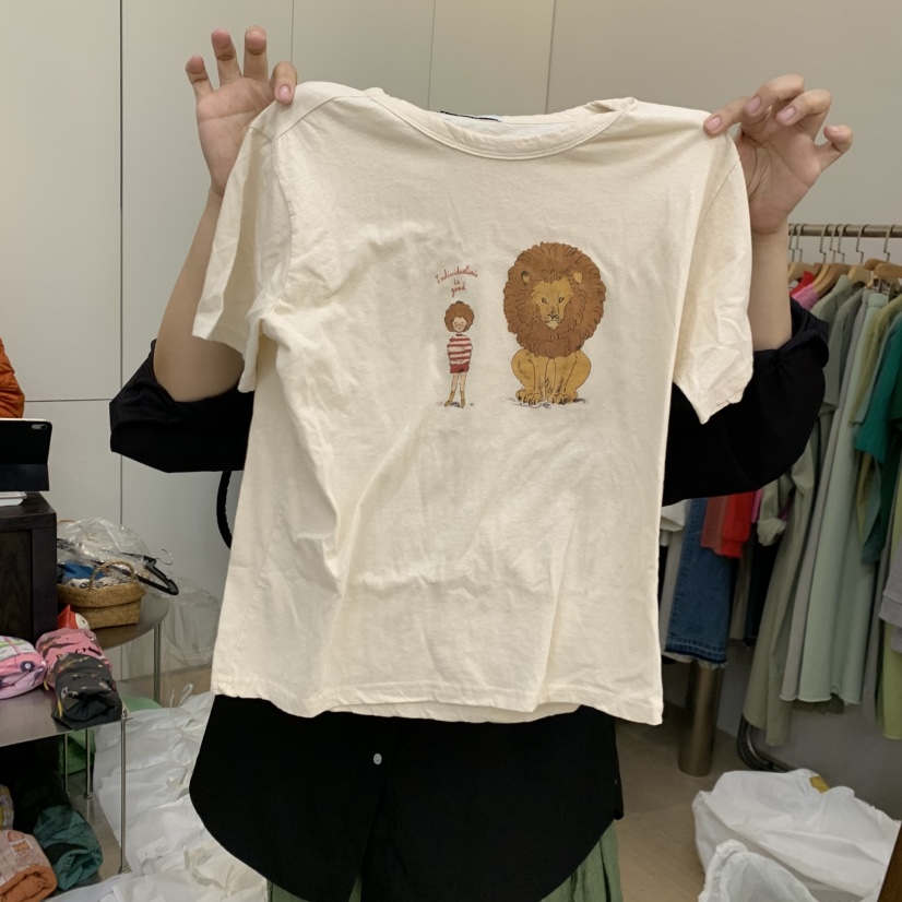 DOHWAJI韓國東大門直郵女士新款熱賣職業26春夏時尚休閑T恤DOHWAJIT恤圖色2