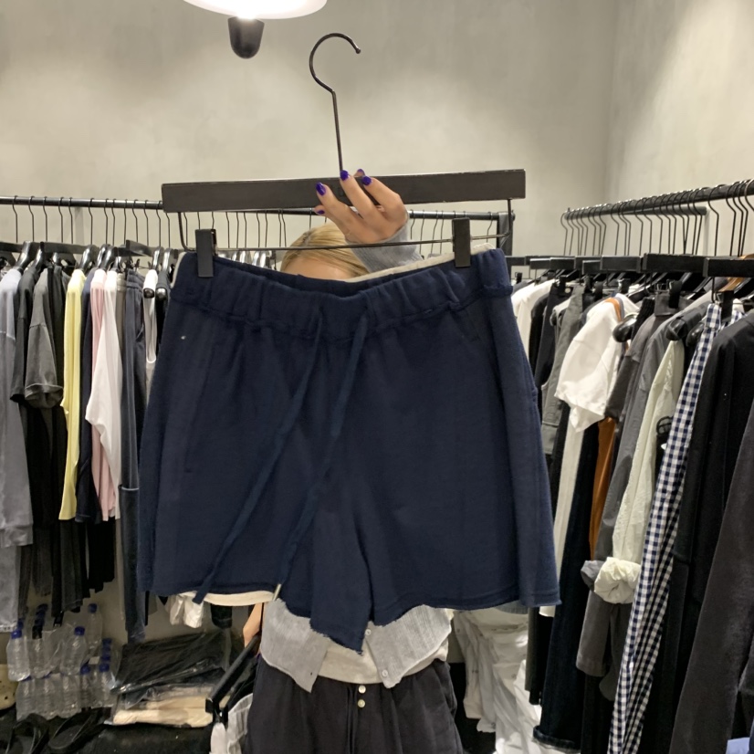 TUG韓國東大門代購女裝新品時尚熱賣推薦人氣26春夏短褲復古TUG短褲圖色3