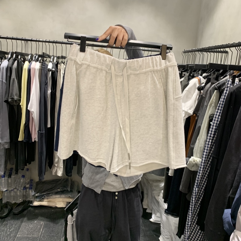 TUG韓國東大門代購女裝新品時尚熱賣推薦人氣26春夏短褲復古TUG短褲圖色4