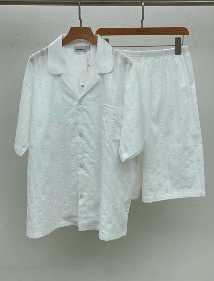 LUNALUZ-L韓國東大門代購女裝新款職業推薦26春夏睡衣套裝LUNALUZ睡衣圖色1