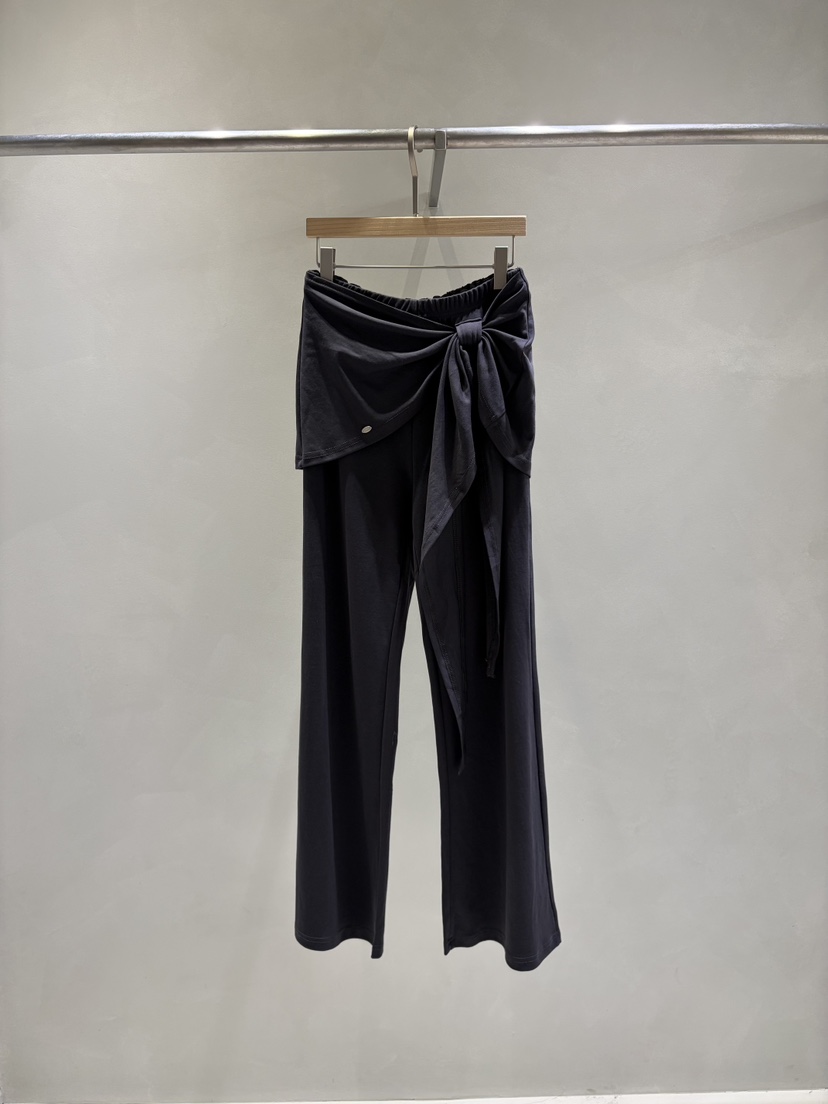 TOO HOT韓國東大門直郵女裝新款26春夏職業熱賣休閑休閑褲TOO HOT休閑褲圖色2黑色