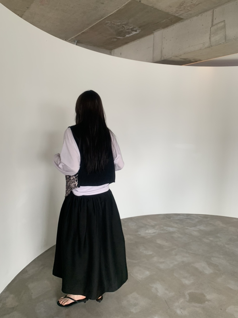 LE AVE韓國直郵實拍女裝新款熱賣時尚26春夏休閑馬甲豹紋LE AVE馬甲