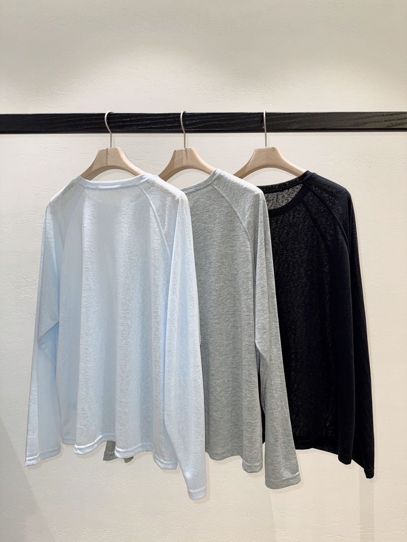 NDE韓國東大門代購女裝新品人氣時尚26春夏休閑熱賣長袖T恤BOHEME_NDE長袖T恤