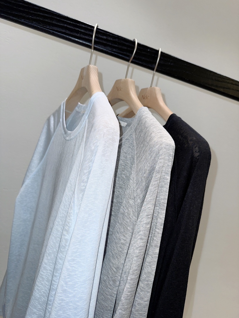 NDE韓國東大門代購女裝新品人氣時尚26春夏休閑熱賣長袖T恤BOHEME_NDE長袖T恤