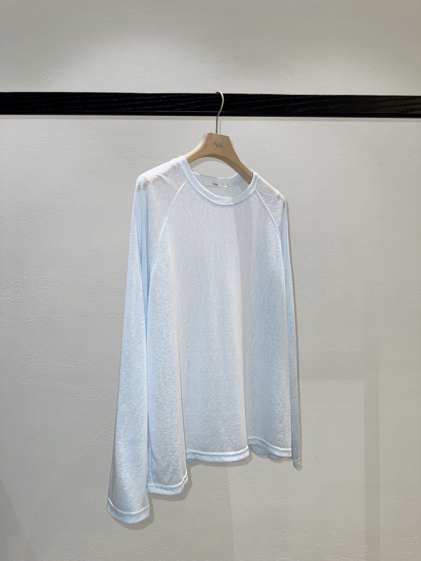 NDE韓國東大門代購女裝新品人氣時尚26春夏休閑熱賣長袖T恤BOHEME_NDE長袖T恤圖色2