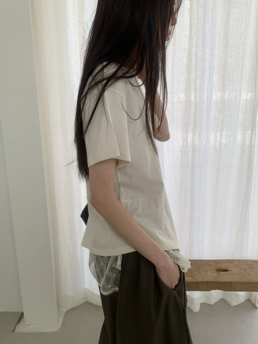 LE AVE韓國代購女裝新款休閑26春夏推薦人氣職業時尚T恤LE AVET恤