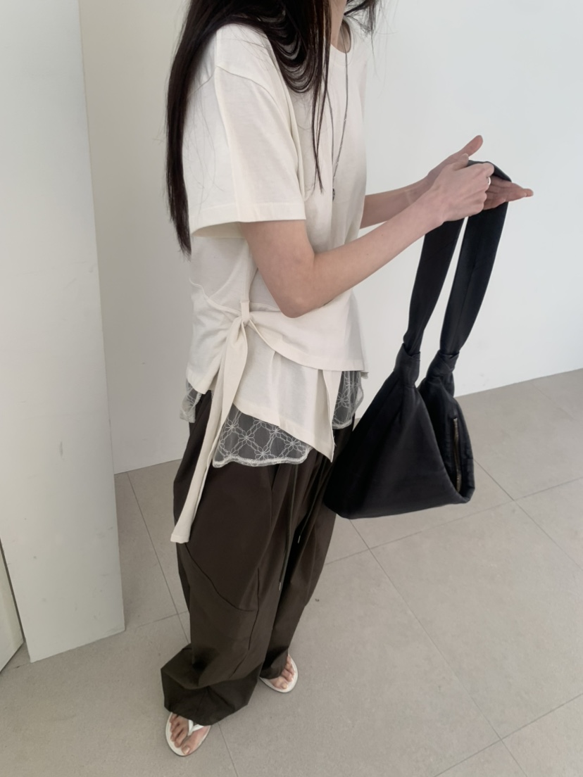 LE AVE韓國代購女裝新款休閑26春夏推薦人氣職業時尚T恤LE AVET恤