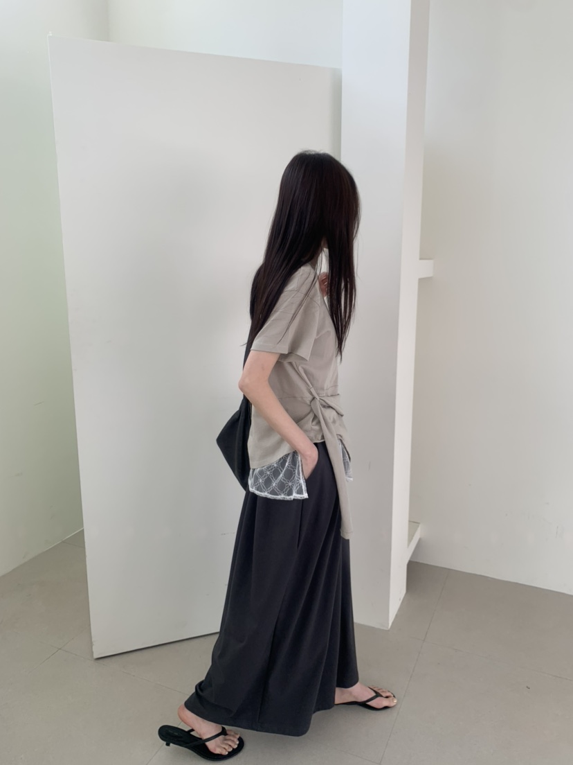 LE AVE韓國代購女裝新款休閑26春夏推薦人氣職業時尚T恤LE AVET恤