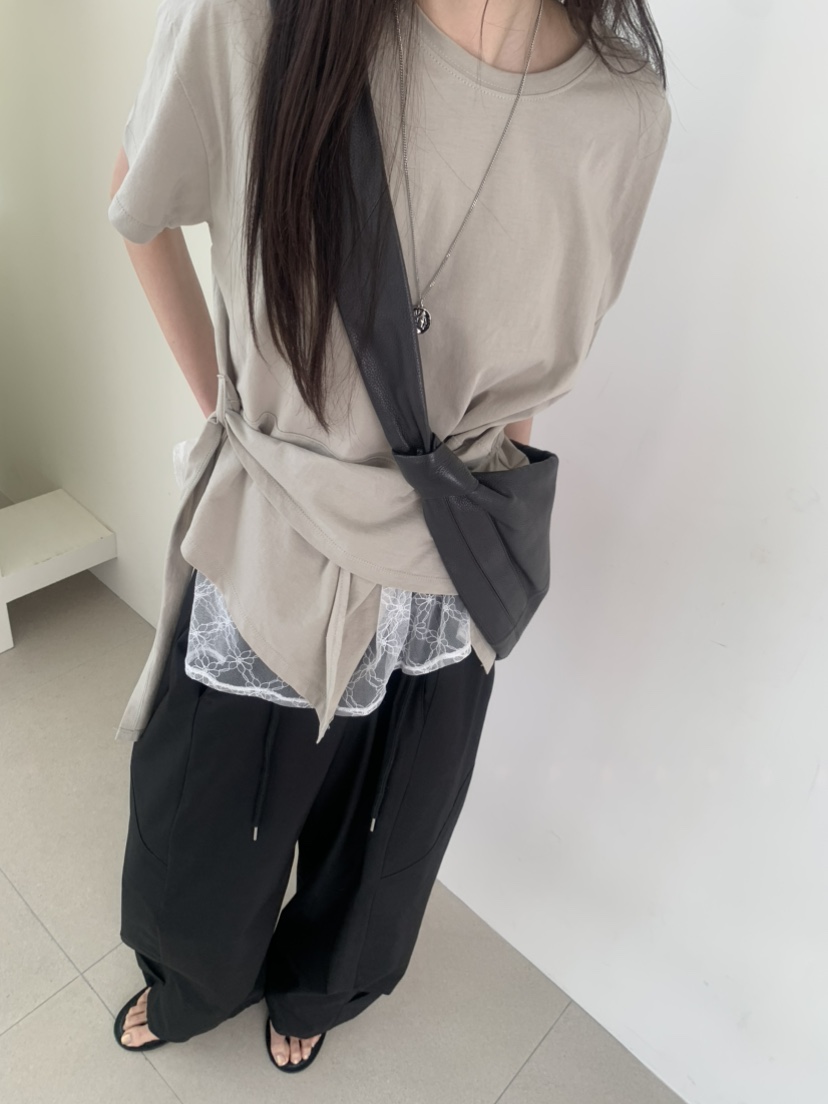 LE AVE韓國代購女裝新款休閑26春夏推薦人氣職業時尚T恤LE AVET恤