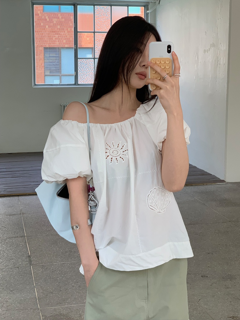 UNBOUND韓國直郵實拍女士新款人氣休閑時尚推薦襯衫蕾絲衫UNBOUND襯衫/蕾絲衫