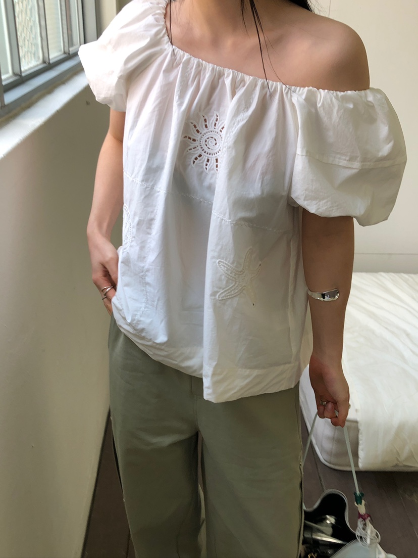 UNBOUND韓國直郵實拍女士新款人氣休閑時尚推薦襯衫蕾絲衫UNBOUND襯衫/蕾絲衫