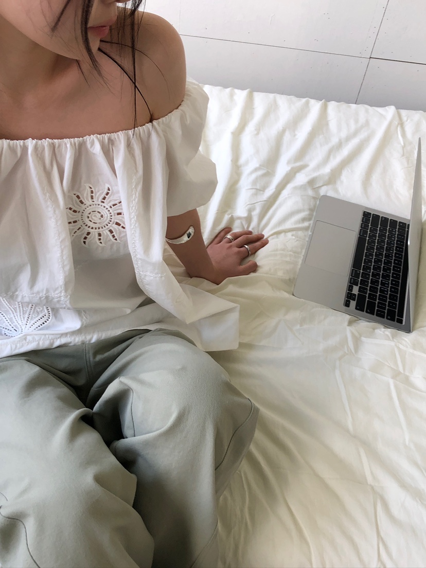 UNBOUND韓國直郵實拍女士新款人氣休閑時尚推薦襯衫蕾絲衫UNBOUND襯衫/蕾絲衫