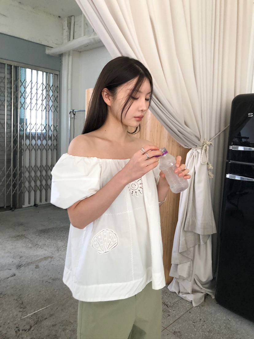 UNBOUND韓國直郵實拍女士新款人氣休閑時尚推薦襯衫蕾絲衫UNBOUND襯衫/蕾絲衫