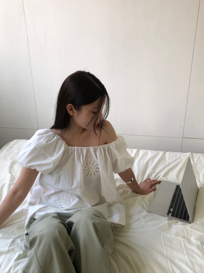 UNBOUND韓國直郵實拍女士新款人氣休閑時尚推薦襯衫蕾絲衫UNBOUND襯衫/蕾絲衫