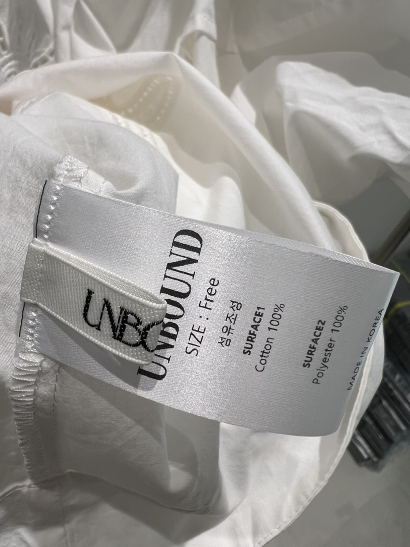 UNBOUND韓國直郵實拍女士新款人氣休閑時尚推薦襯衫蕾絲衫UNBOUND襯衫/蕾絲衫