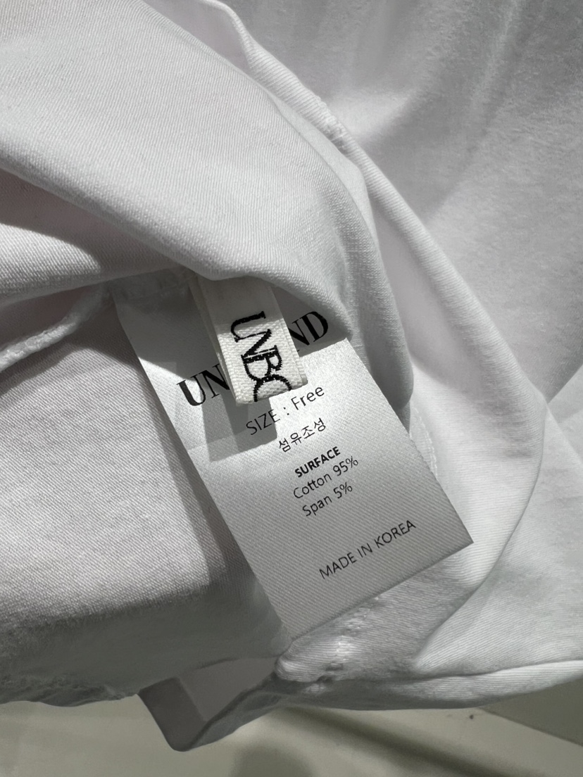 UNBOUND韓國東大門代購女裝新品職業推薦人氣時尚T恤荷葉邊UNBOUNDT恤