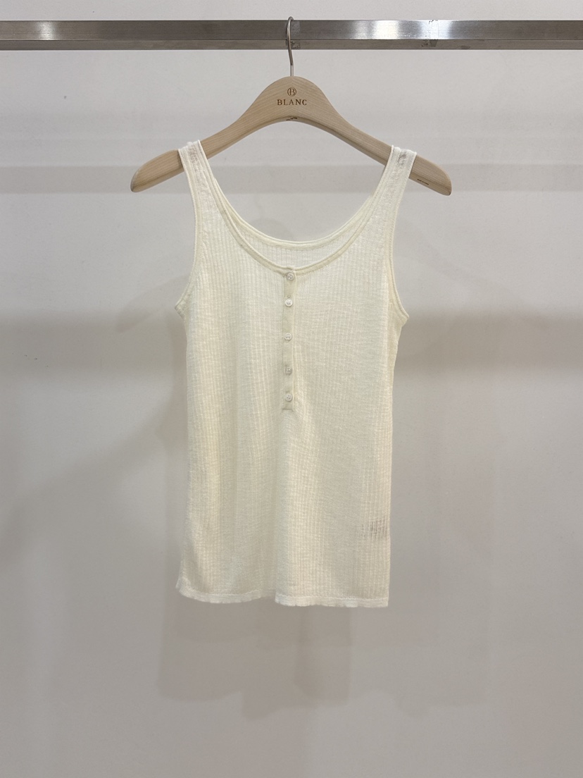 BLANC-A韓國直郵女士新款26春夏推薦人氣休閑職業吊帶背心BLANC-A吊帶/背心圖色1