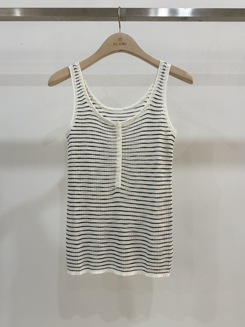BLANC-A韓國直郵女士新款26春夏推薦人氣休閑職業吊帶背心BLANC-A吊帶/背心圖色3