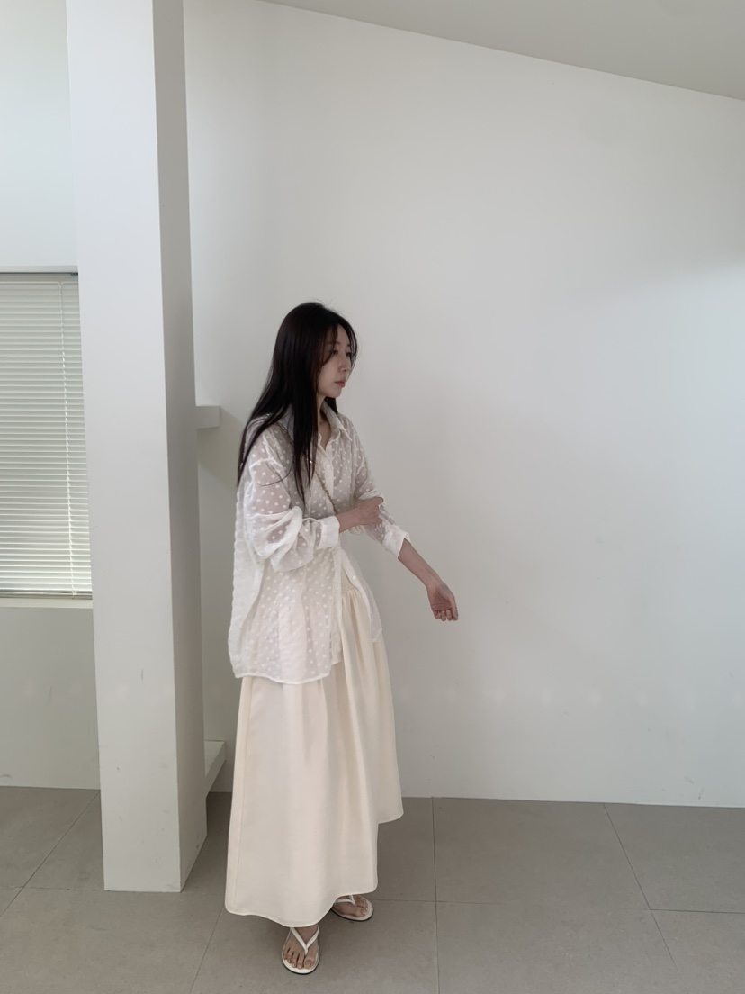 LE AVE韓國東大門代購女裝新款人氣時尚休閑26春夏襯衫蕾絲衫LE AVE襯衫/蕾絲衫