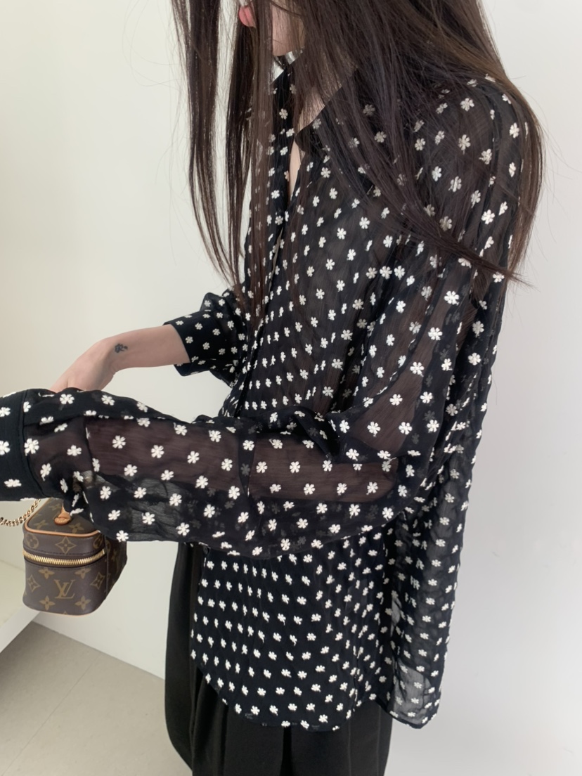 LE AVE韓國東大門代購女裝新款人氣時尚休閑26春夏襯衫蕾絲衫LE AVE襯衫/蕾絲衫