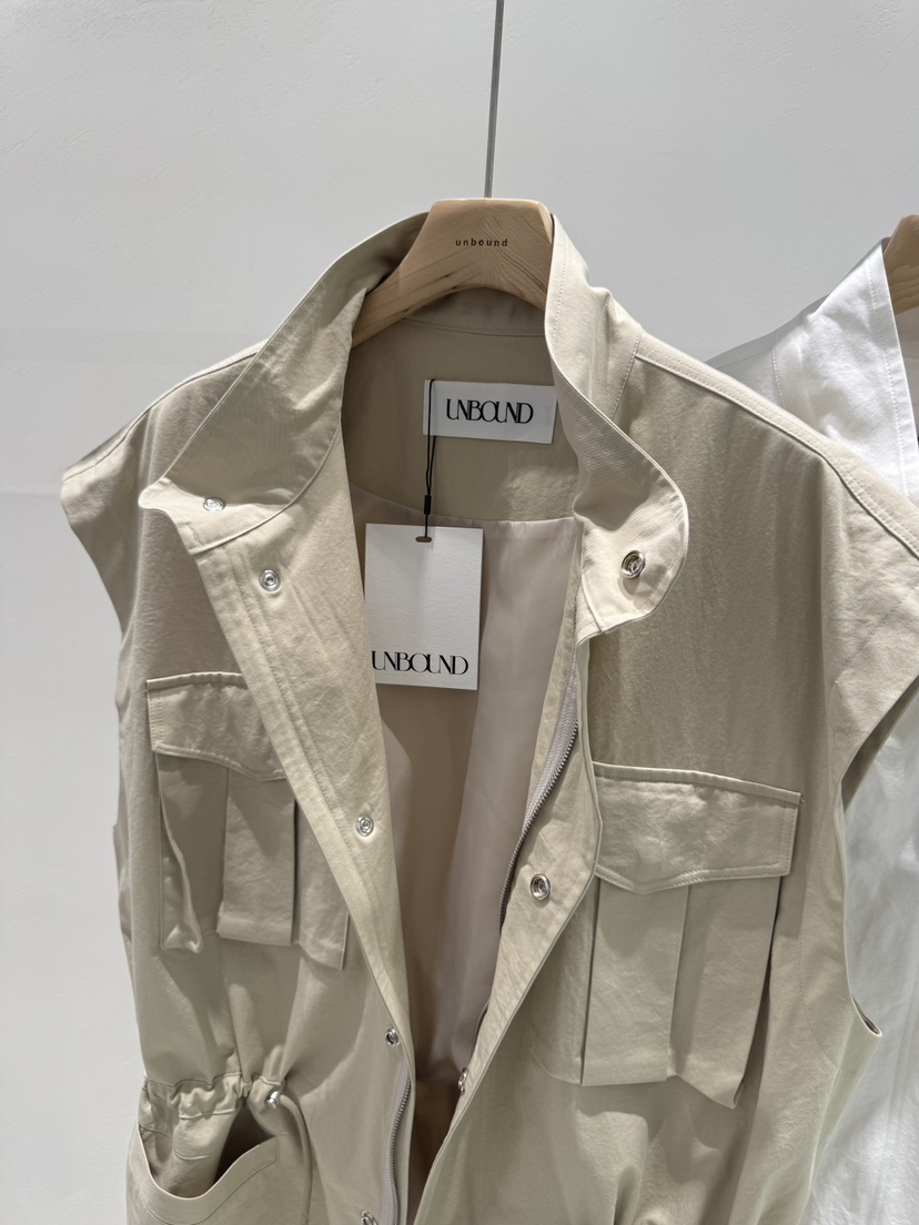 UNBOUND韓國東大門代購女士新款職業人氣推薦26春夏時尚馬甲UNBOUND馬甲