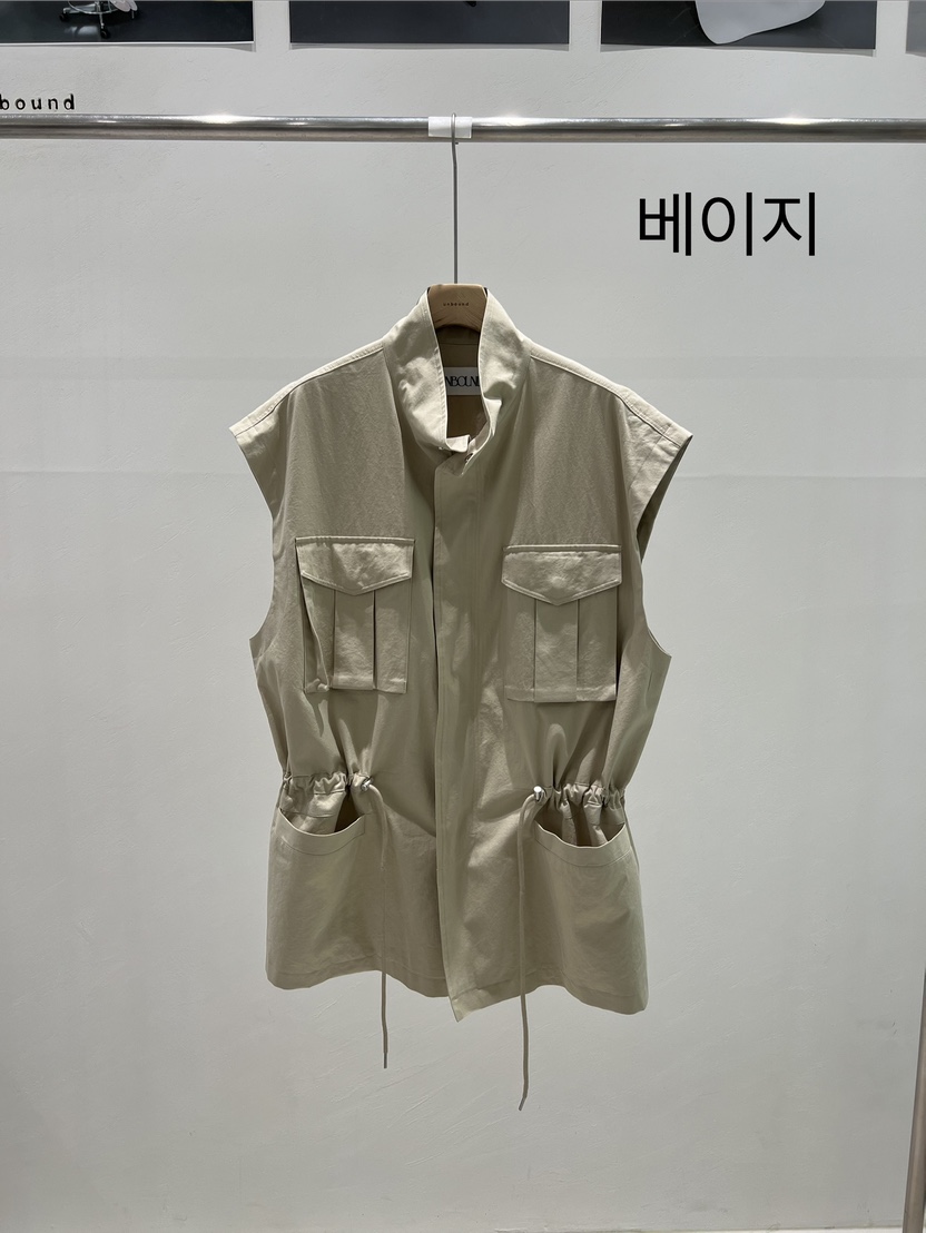 UNBOUND韓國東大門代購女士新款職業人氣推薦26春夏時尚馬甲UNBOUND馬甲圖色1