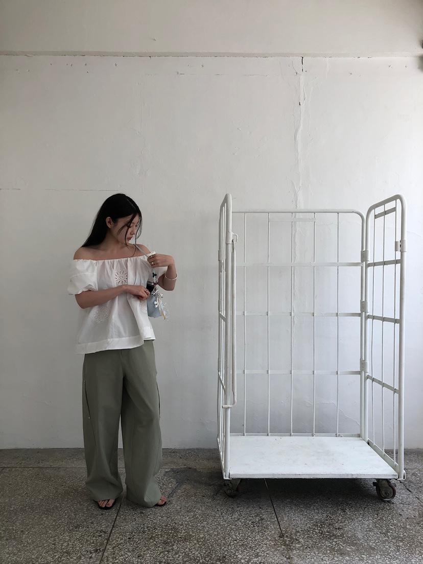 UNBOUND韓國代購女裝新品推薦休閑熱賣26春夏時尚職業休閑褲UNBOUND休閑褲