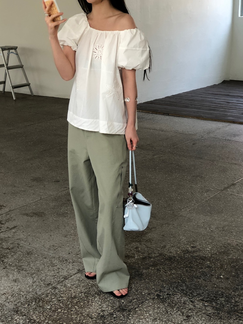 UNBOUND韓國代購女裝新品推薦休閑熱賣26春夏時尚職業休閑褲UNBOUND休閑褲