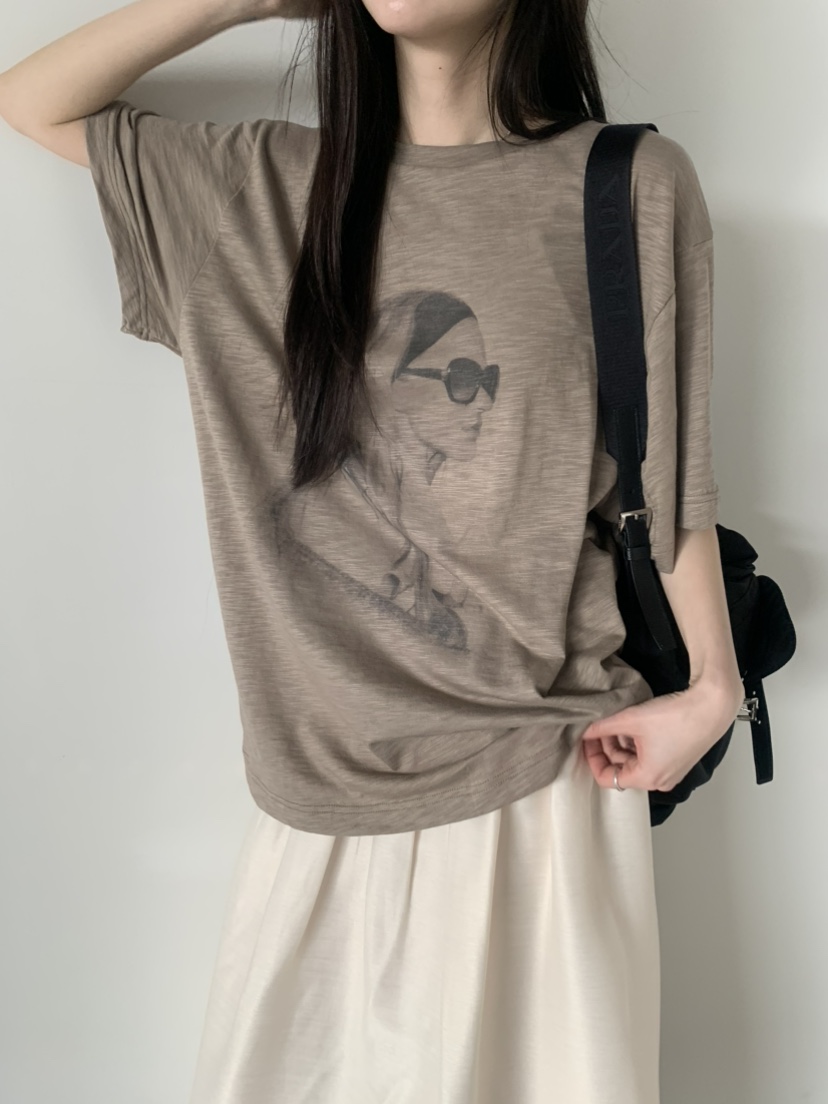 LE AVE韓國代購女裝新款人氣熱賣休閑26春夏推薦時尚T恤LE AVET恤