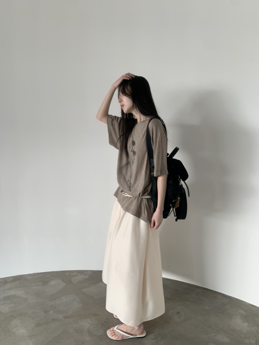 LE AVE韓國代購女裝新款人氣熱賣休閑26春夏推薦時尚T恤LE AVET恤