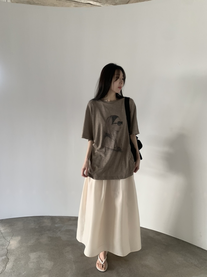 LE AVE韓國代購女裝新款人氣熱賣休閑26春夏推薦時尚T恤LE AVET恤