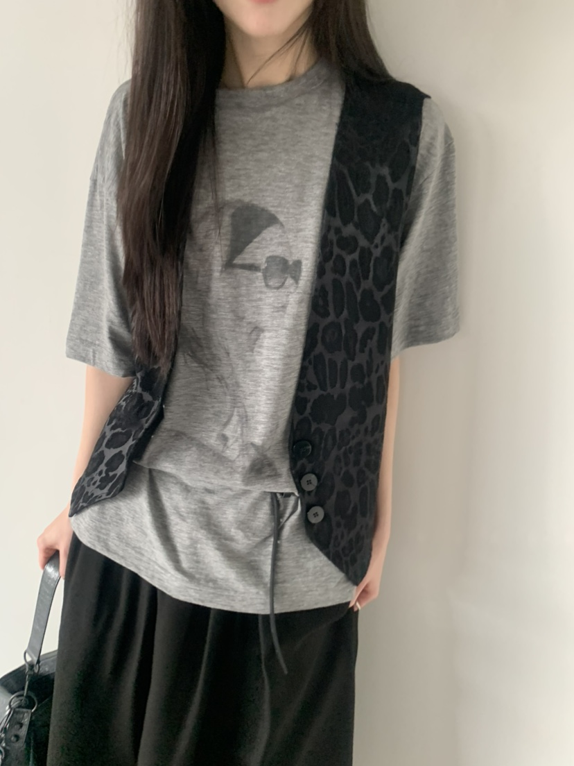 LE AVE韓國代購女裝新款人氣熱賣休閑26春夏推薦時尚T恤LE AVET恤