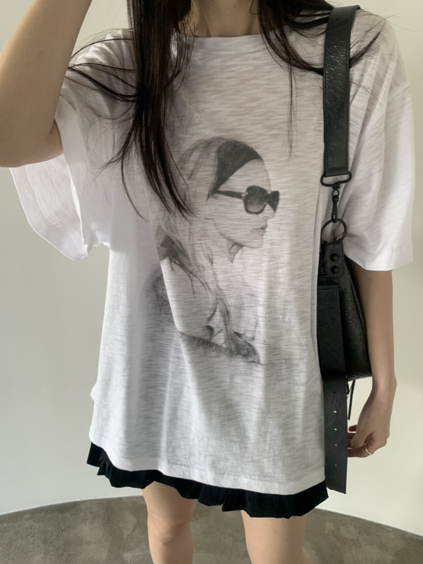 LE AVE韓國代購女裝新款人氣熱賣休閑26春夏推薦時尚T恤LE AVET恤