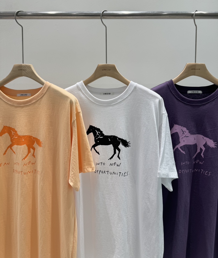 UNBOUND韓國代購女士新品休閑推薦26春夏熱賣職業時尚T恤UNBOUNDT恤