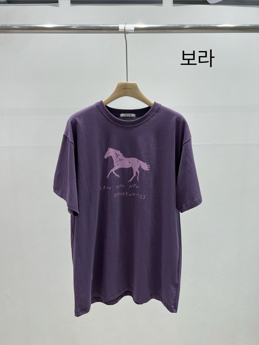 UNBOUND韓國代購女士新品休閑推薦26春夏熱賣職業時尚T恤UNBOUNDT恤圖色3