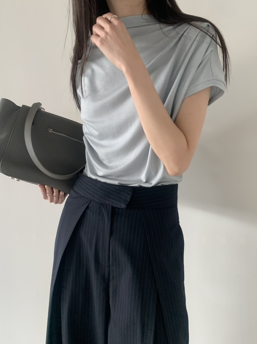 LE AVE韓國東大門代購女裝新品人氣推薦職業休閑熱賣T恤LE AVET恤