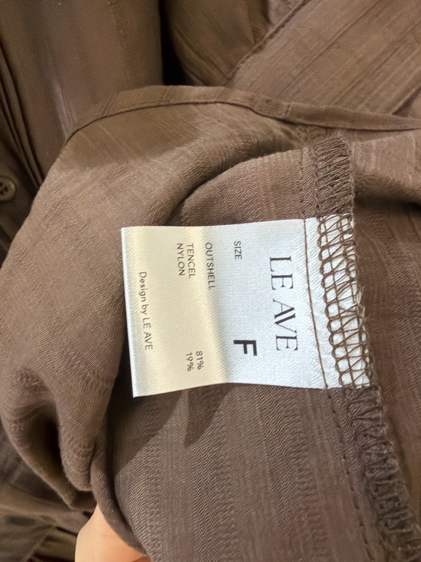 LE AVE韓國代購女裝新品時尚人氣推薦26春夏職業襯衫蕾絲衫LE AVE襯衫/蕾絲衫