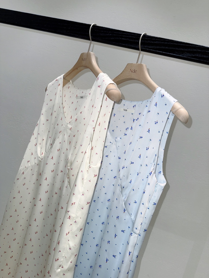 NDE韓國東大門直郵女裝新款時尚人氣26春夏熱賣連衣裙小花BOHEME_NDE連衣裙