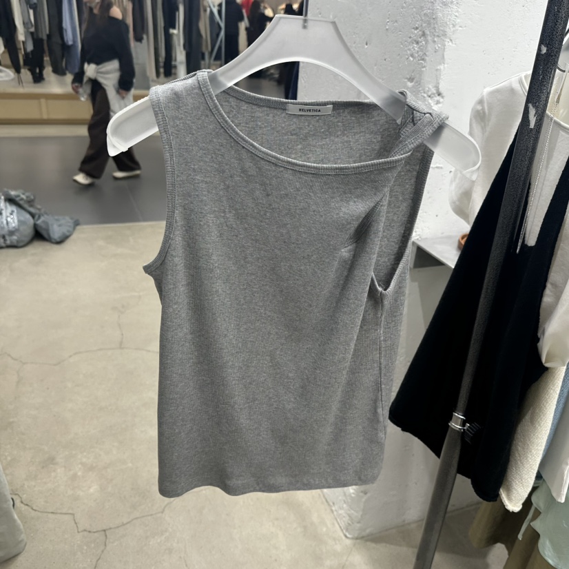 HELVETICA韓國直郵實拍女裝新款休閑人氣時尚熱賣吊帶背心HELVETICA吊帶/背心圖色4