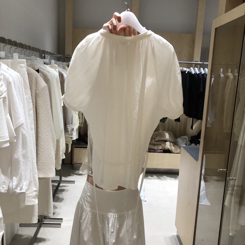 DEUO韓國東大門直郵女士新品推薦時尚26春夏職業襯衫蕾絲衫DEUO襯衫/蕾絲衫