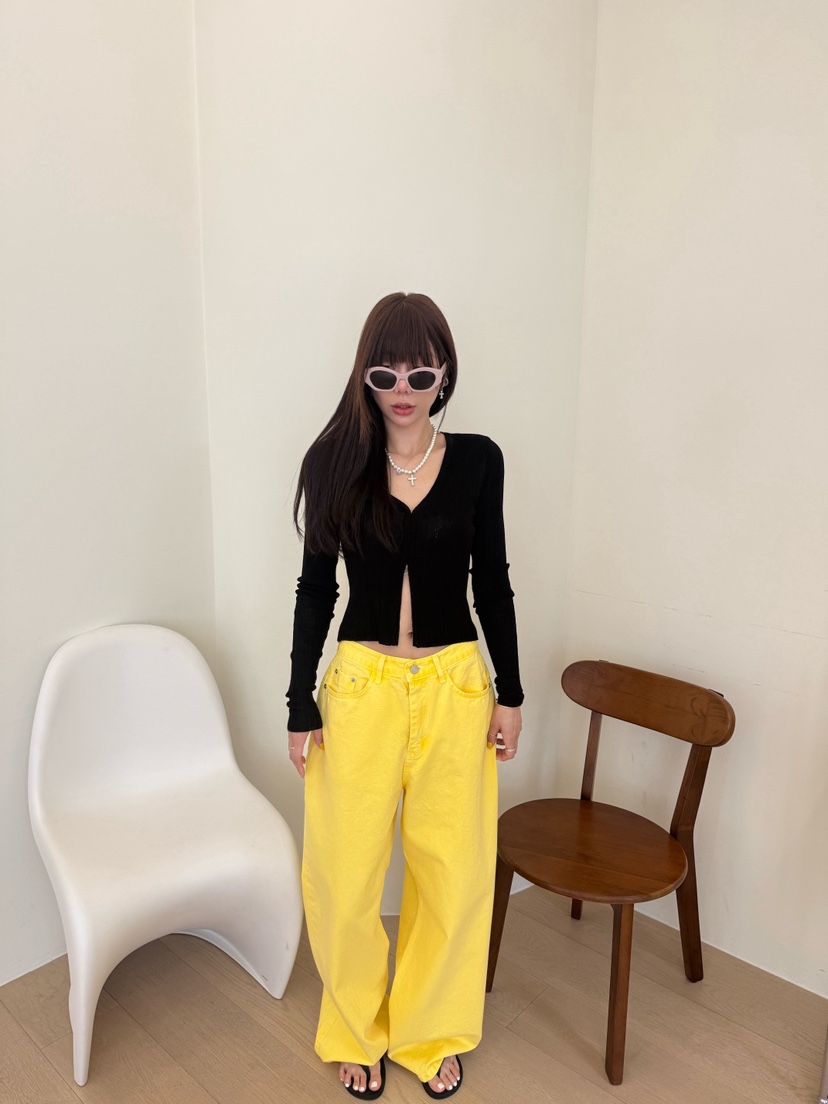 LUMIPLE韓國東大門代購女士新款職業時尚熱賣針織衫開衫羅紋LUMIPLE針織衫