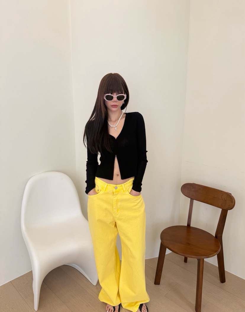 LUMIPLE韓國東大門代購女士新款職業時尚熱賣針織衫開衫羅紋LUMIPLE針織衫