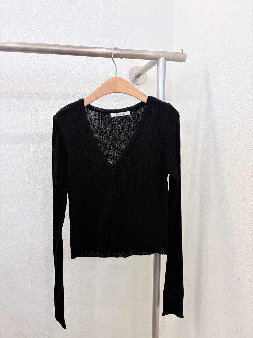 LUMIPLE韓國東大門代購女士新款職業時尚熱賣針織衫開衫羅紋LUMIPLE針織衫圖色2