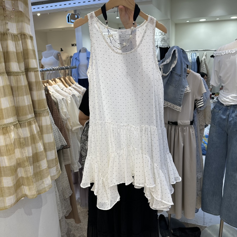 BELITA韓國直郵實拍女裝新品26春夏休閑人氣連衣裙不含項鏈BELITA連衣裙圖色1